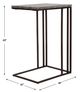 Uttermost® Theodore Titanium Accent Table with Dark Bronze Base-2