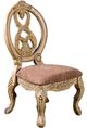 Furniture of America® Tuscany 2-Piece Antique White/Beige Dining Side Chair Set-0