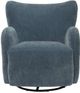 Decor-Rest® Furniture LTD Luxury Blue Swivel Chair-2