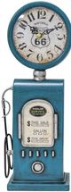 YHD Route 66 Blue Table Top Clock-2