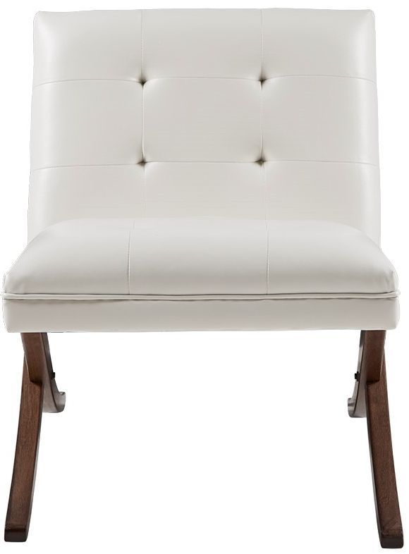 Olliix by INK+IVY White Wynn Accent Chair-0