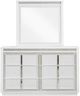 Signature Design by Ashley® Chalanna White Lacquer Dresser and Mirror-1