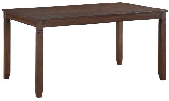 Mazin Furniture Salton Cherry 6 Piece Dining Table Set-2