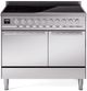 Ilve® Professional Plus II 40" Stainless Steel Pro Style Induction Range-0