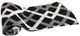 A & B Home Cashmere Black/Gray/White Throw Blanket-0