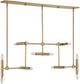 Uttermost® Cadre Antique Brass 14-Light Pendant-4
