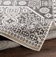 Surya Eagean Charcoal/Off-White 4'x6' Area Rug-3