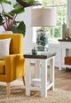 aspenhome® Mesa Antique White Chairside Table-1