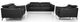 VIG Furniture Divani Casa Danis 3-Piece Black Living Room Seating Set-1