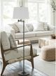 CAL Lighting & Accessories Dark Bronze Floor Lamp-4