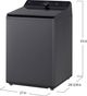 LG 5.5 Cu. Ft. Matte Black Impeller Top Load Washer with EasyUnload™ and AI Sensing-3