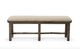 Vintage Furniture Westgate Padded Bench-1