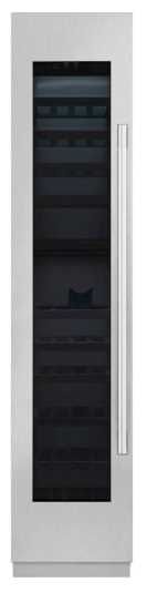 Signature Kitchen Suite 18" Stainless Steel Wide Wine Column Kit for Left Hinge Installation