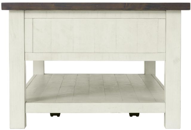 Martin Svensson Monterey Brown Coffee Table with White Base-3