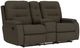 Flexsteel® Kerrie Pewter Reclining Loveseat with Console-0