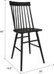 Emerald Home Midland Black Counter Chair-1