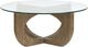 Magnussen Home® Lainey Glass Top Cocktail Table with Almond Base-2