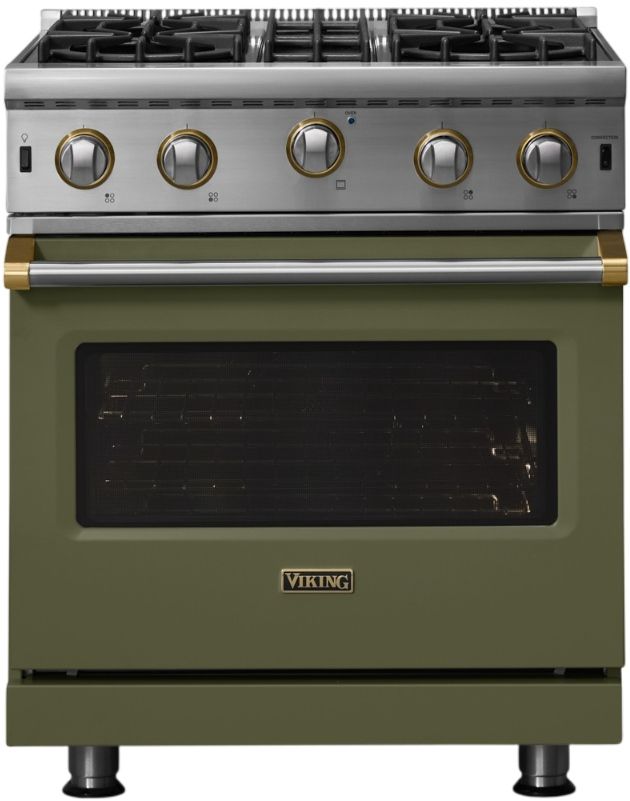 Viking® 5 Series 30" Martini Liquid Propane Pro Style Gas Range-0