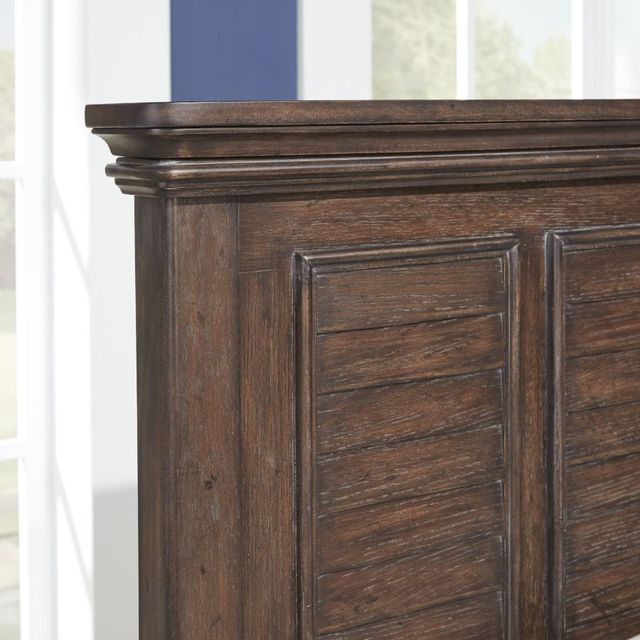 homestyles® Southport 3-Piece Distressed Oak Queen Headboard Set-2