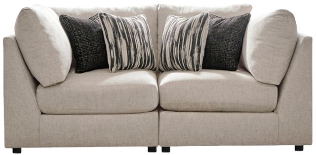 Signature Design by Ashley® Kellway 2-Piece Bisque Small Spaced Sectional-0
