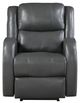 Homelegance® Foxcroft Gray Power Reclining Chair-2