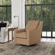 Flexsteel® Customizable Murph Leather Swivel Glider Chair-1