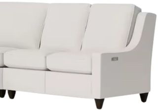 Bassett® Furniture Customizable Magnificent Motion Right-Arm Facing Sectional Loveseat