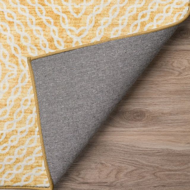 Dalyn™ Rug Company Brisbane BR3 Gold 5'x8' Area Rug-1