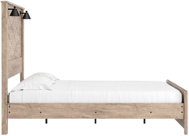 Signature Design by Ashley® SennibergLight Brown King Panel Bed-2