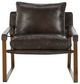 Classic Home Morgan Truffle Brown Accent Chair-2