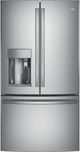 GE Profile™ 22.2 Cu. Ft. Stainless Steel Counter Depth French Door Refrigerator-0