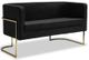 Mazin Furniture Betto Black Loveseat-0