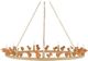 Currey & Company Alicanto Flaxen Chandelier-0