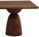 Dovetail Furniture Amberlyn Brown Dining Table-3