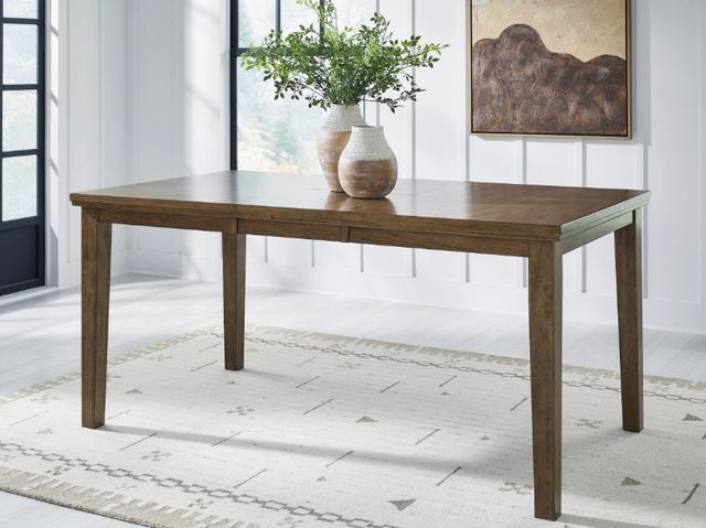 Signature Design by Ashley® Urbinforte Light Brown Counter Dining Table-1