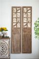 A & B Home Brown/Cream Decorative Panel-5