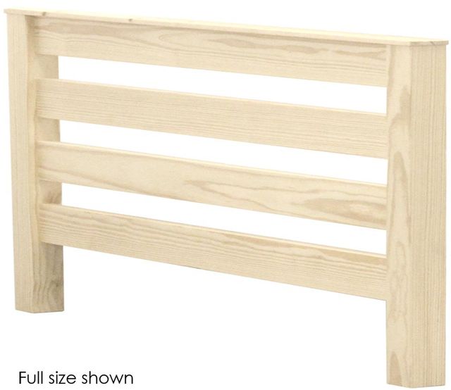 Crate Designs™ Furniture TimberFrame Unfinished Twin Headboard-0