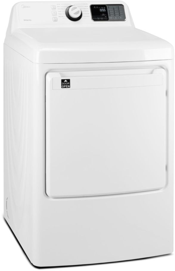 Midea® 7.5 Cu. Ft. White Front Load Electric Dryer-2