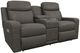 La-Z-Boy® Emmons Pewter Leather Power Reclining Loveseat with Console and Headrest-0