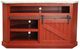 American Heartland Manufacturing Rustic Two-Tone Bower Corner TV Cart-0