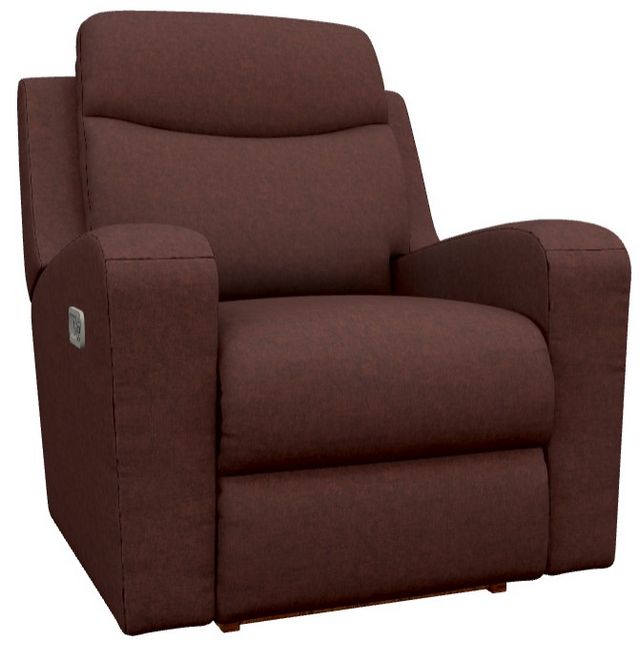 La-Z-Boy® Emmons Brick Power Rocking Recliner with Headrest-0