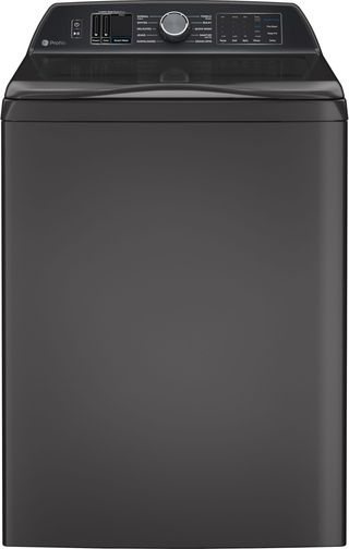 GE Profile™ 5.4 Cu. Ft. Diamond Gray Impeller Top Load Washer with Smarter Wash Technology