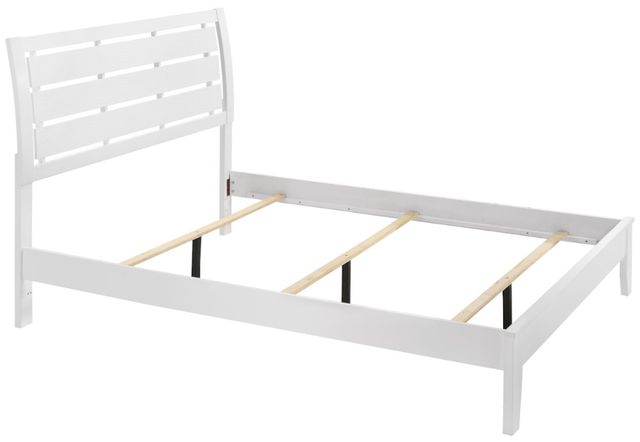 Crown Mark Evan White Queen Panel Bed-3