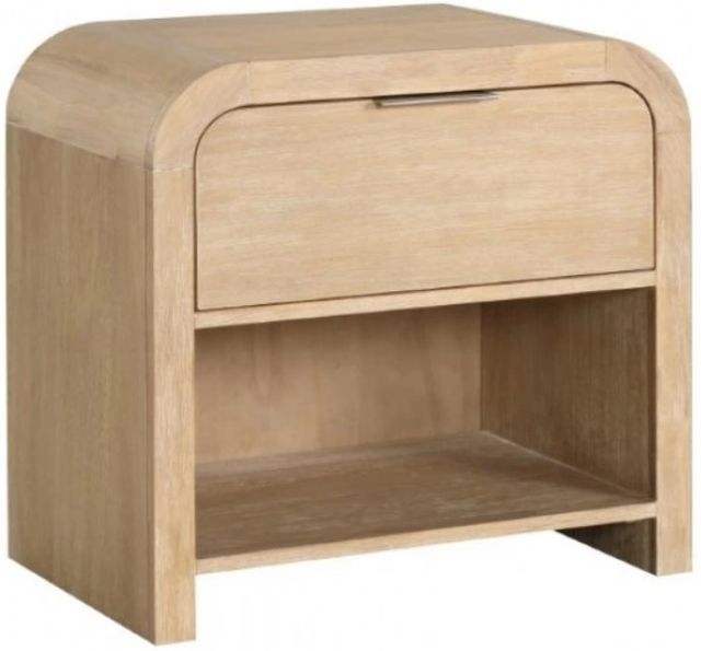 Furniture of America® Handforth Natural Nightstand-0