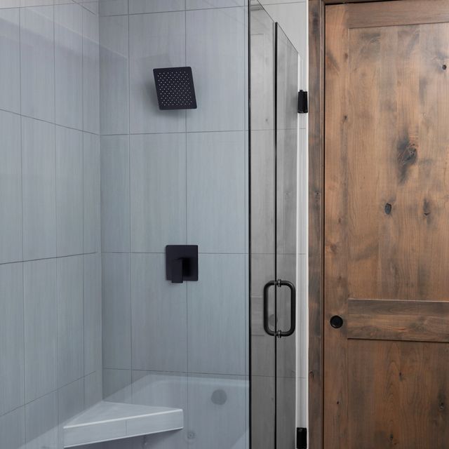 ZLINE Autograph Edition Bliss Matte Black 12" Rainfall Shower Head-4