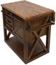 YHD Dempsey Brown Kitchen Island-4