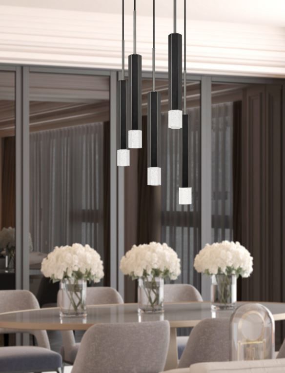 Cal® Lighting & Accessories Troy Gun Metal Pendant-2