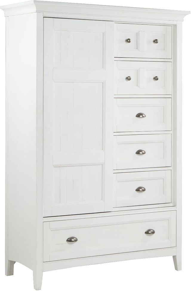 Magnussen Home® Heron Cove Chalk White Door Chest-0