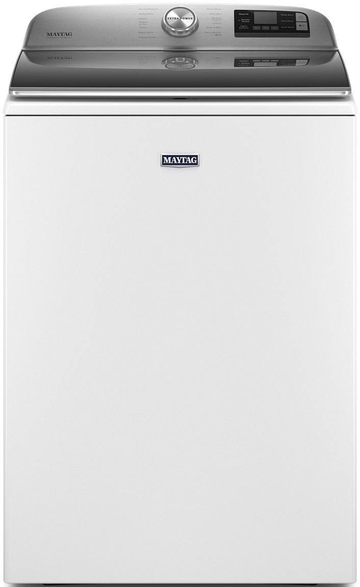 Maytag® 5.2 Cu. Ft. White Top Load Washer | Boone&rsquo;s Maytag Home 