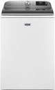 Maytag® 5.2 Cu. Ft. White Agitator Top Load Washer with Extra Power-0